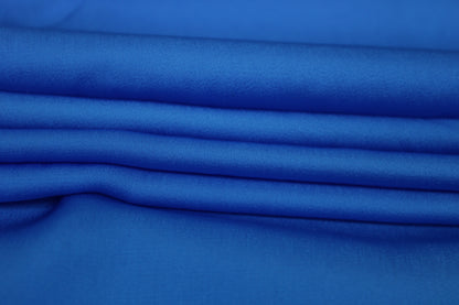 Tissu satin - bleu azur - photo 2/4 | So Tissus