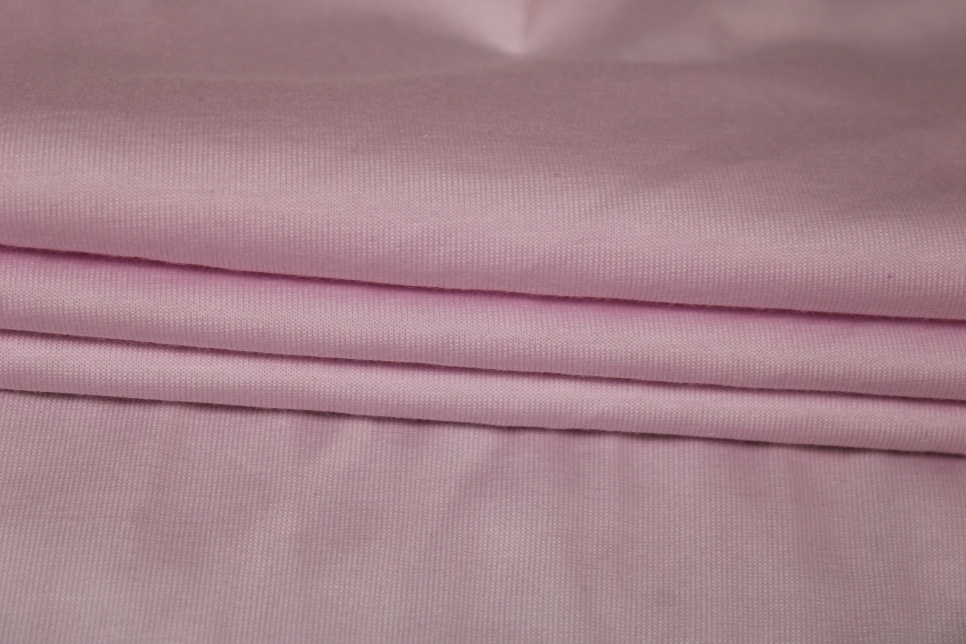 Tissu maille jersey coton  viscose - rose pâle - photo 2/3 | So Tissus
