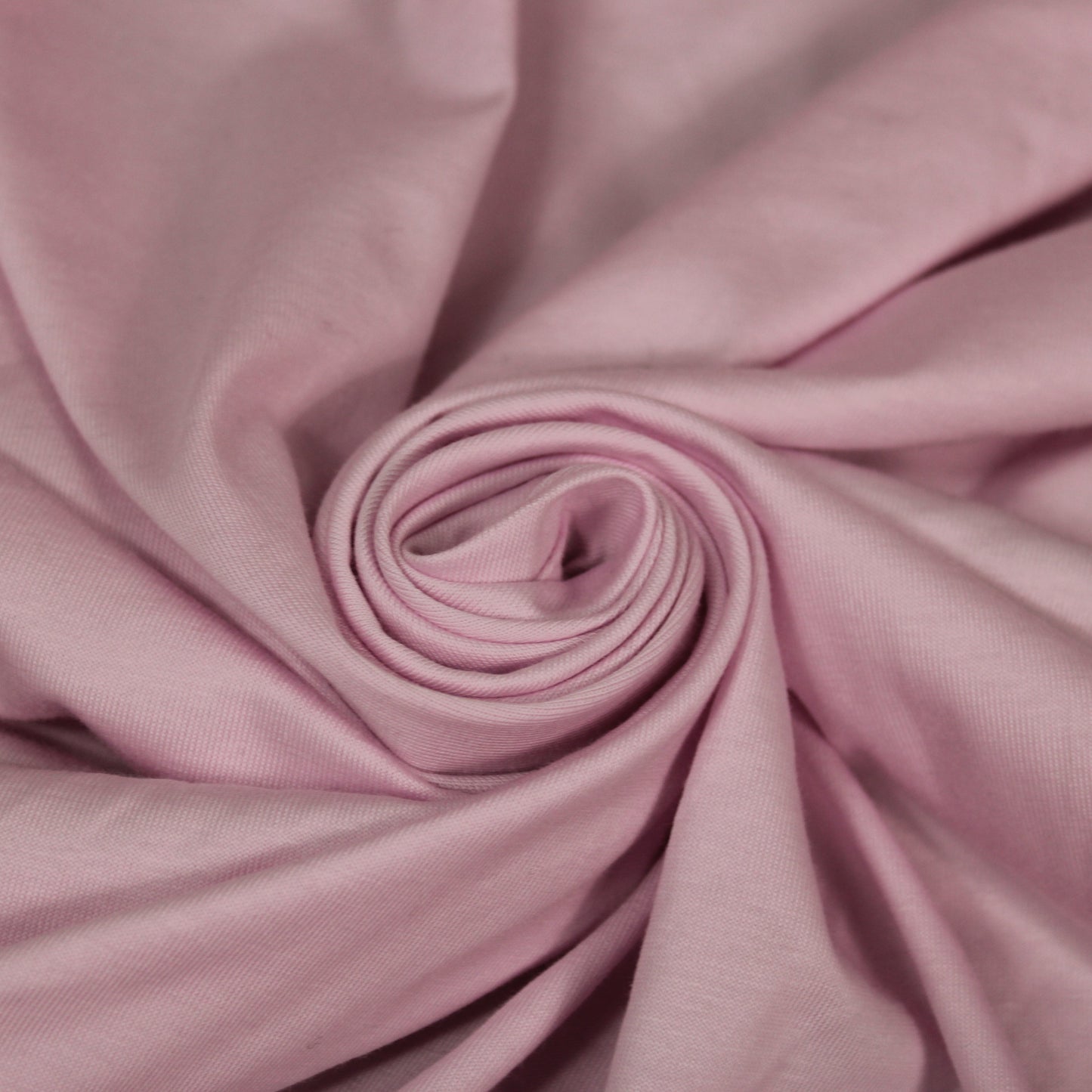 Tissu maille jersey coton  viscose - rose pâle - photo 1/3 | So Tissus