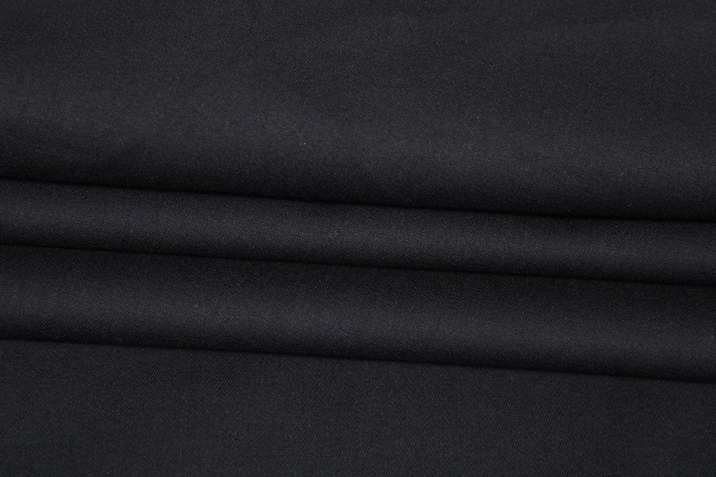 Tissu popeline de coton stretch premium - bleu marine - photo 2/4 | So Tissus