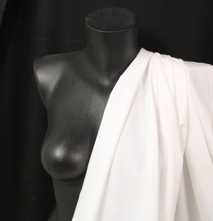 Tissu popeline coton premium - blanc - photo 3/4 | So Tissus