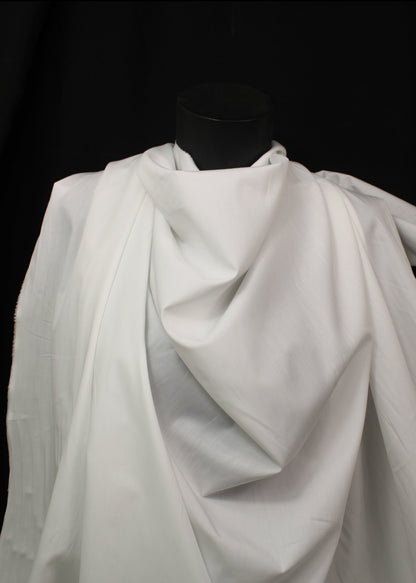 Tissu popeline coton premium - blanc - photo 4/4 | So Tissus