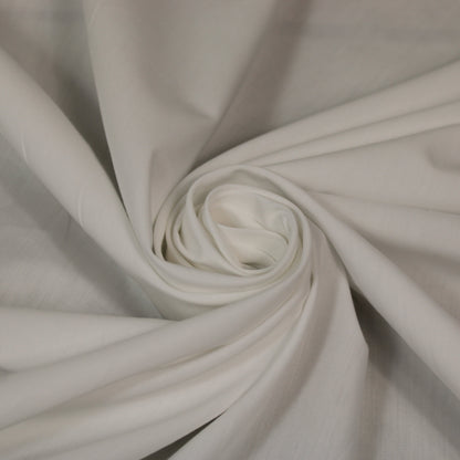 Tissu popeline coton premium - blanc - photo 1/4 | So Tissus