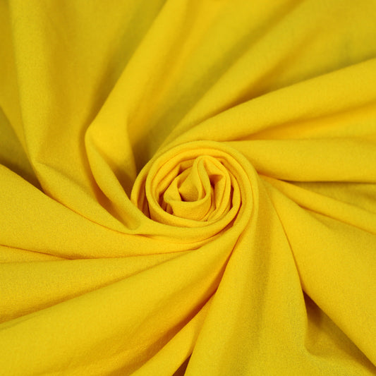Tissu crêpe - jaune - photo 1/4 | So Tissus
