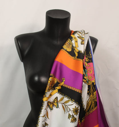 Tissu twill - imprimé papillons baroque - photo 3/5 | So Tissus