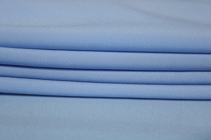 Tissu crêpe de chine - bleu ciel - photo 2/4 | So Tissus