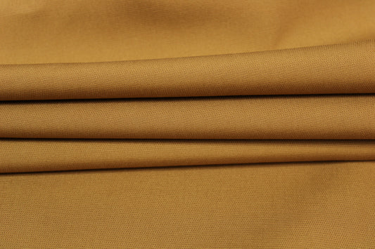 Tissu gabardine de coton prestige - tabac - photo 2/4 | So Tissus