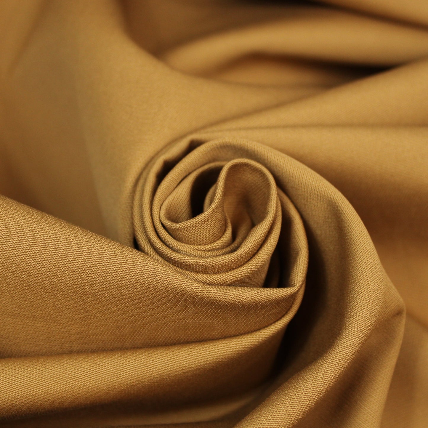 Tissu gabardine de coton prestige - tabac - photo 1/4 | So Tissus
