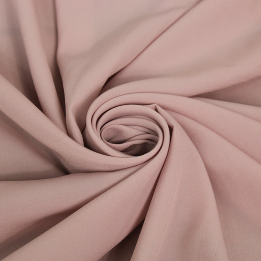 Tissu crêpe de chine - rose pâle - photo 1/4 | So Tissus