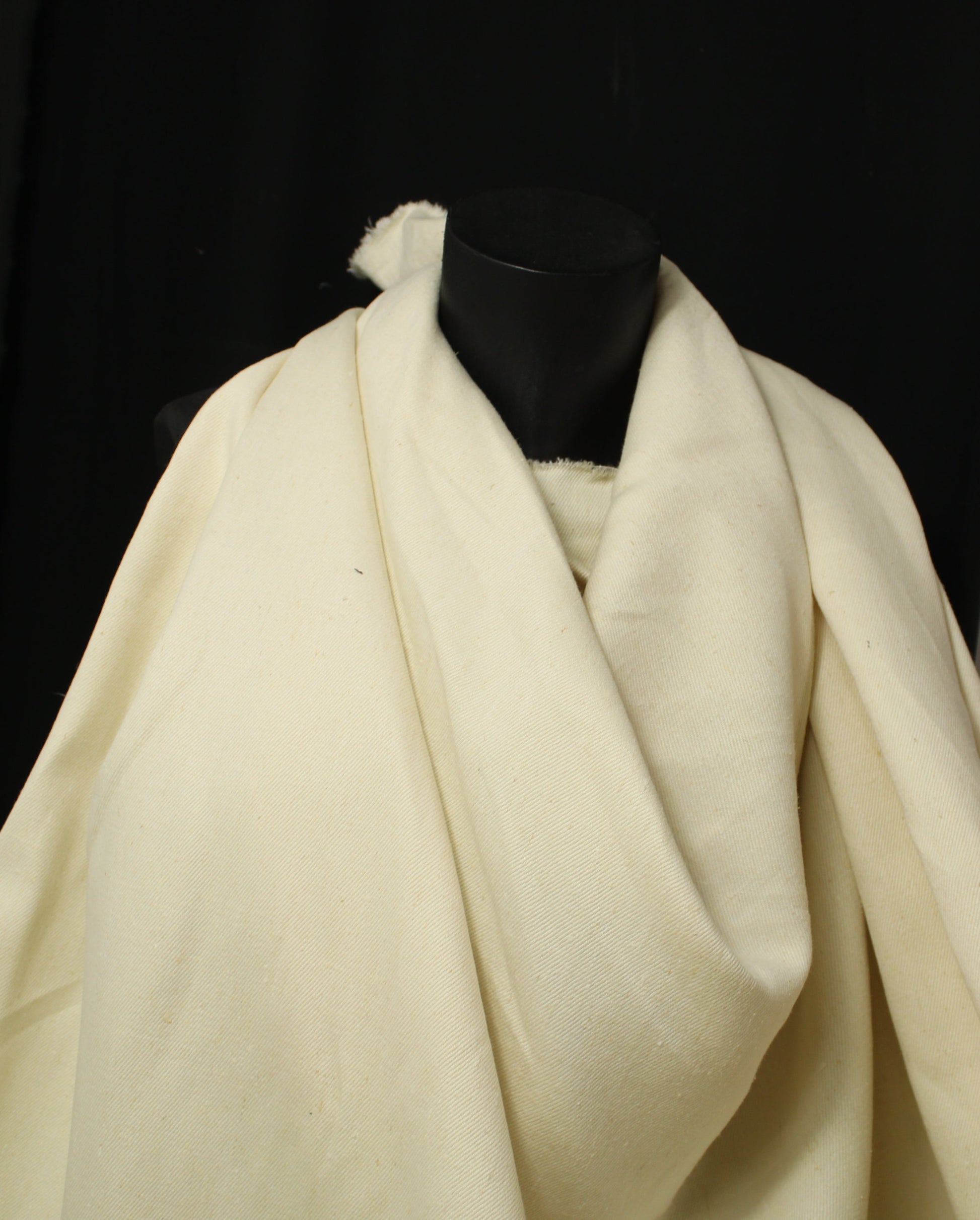 Tissu denim - naturel ( écru ) - photo 4/4 | So Tissus