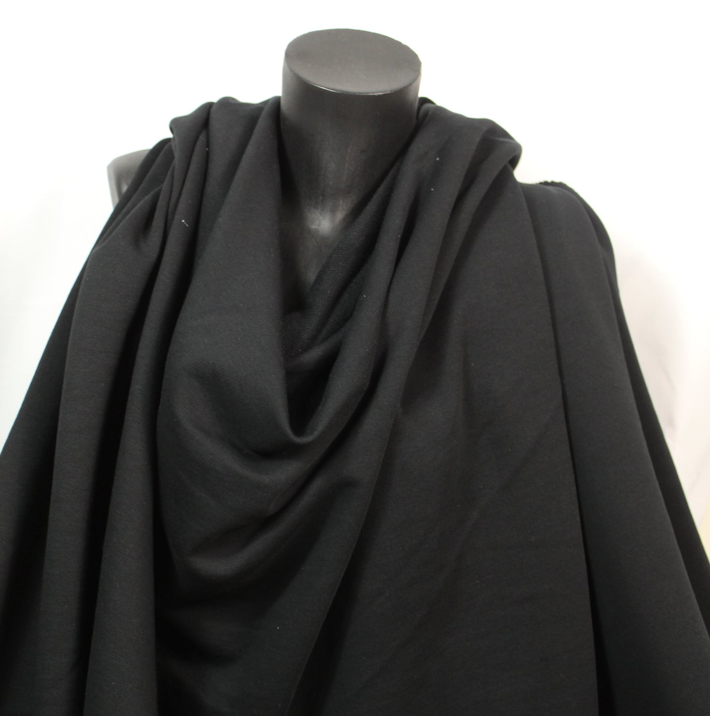 Tissu molleton japonais - noir - photo 4/4 | So Tissus