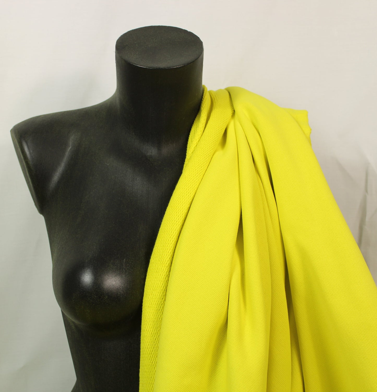 Tissu molleton japonais épais - jaune vif - photo 3/4 | So Tissus