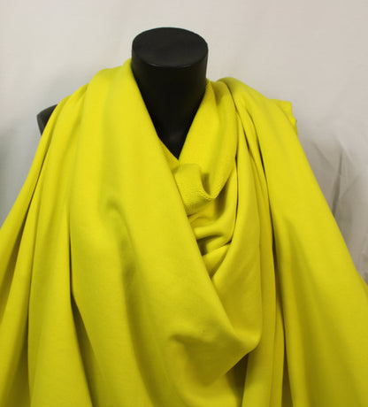 Tissu molleton japonais épais - jaune vif - photo 4/4 | So Tissus