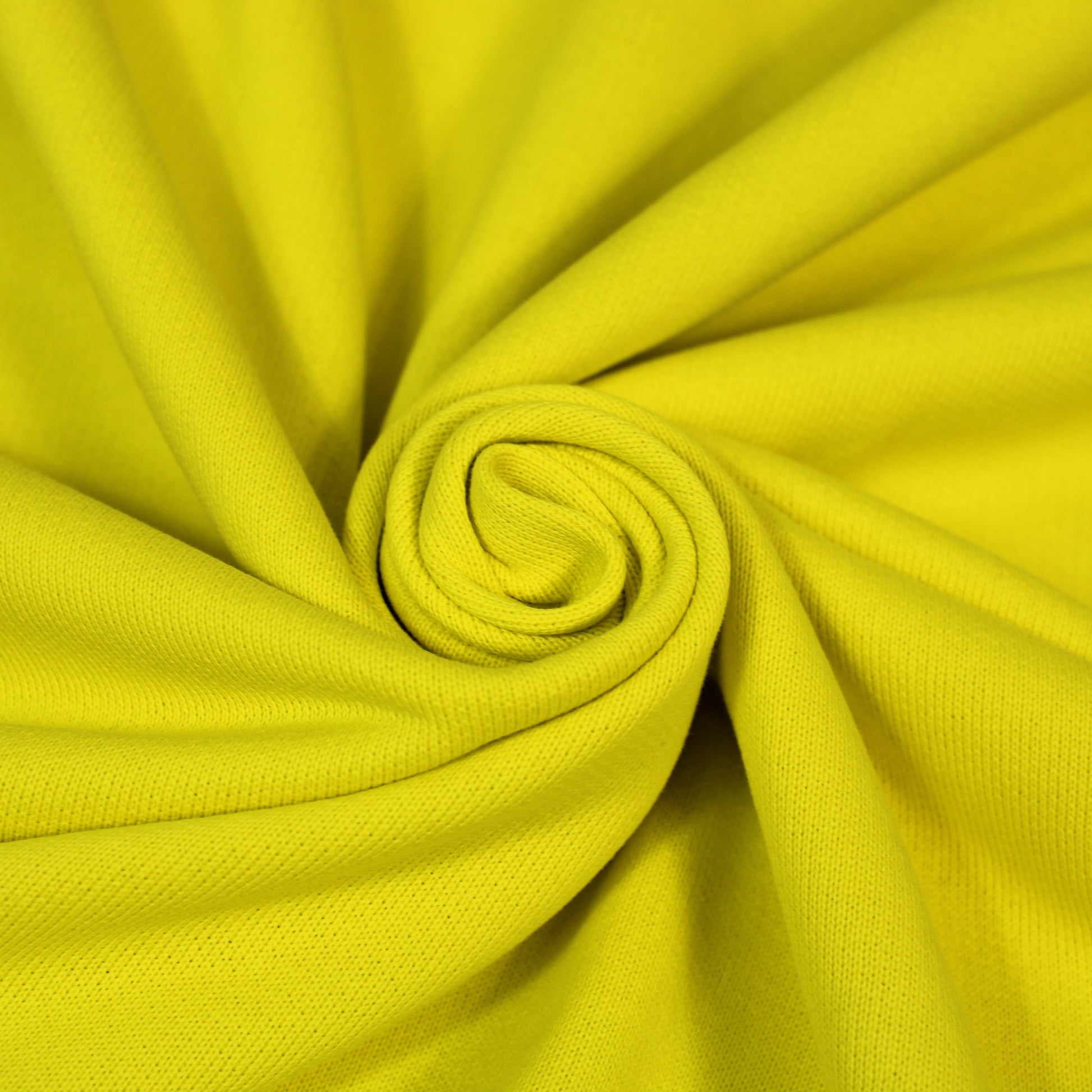 Tissu molleton japonais épais - jaune vif - photo 1/4 | So Tissus