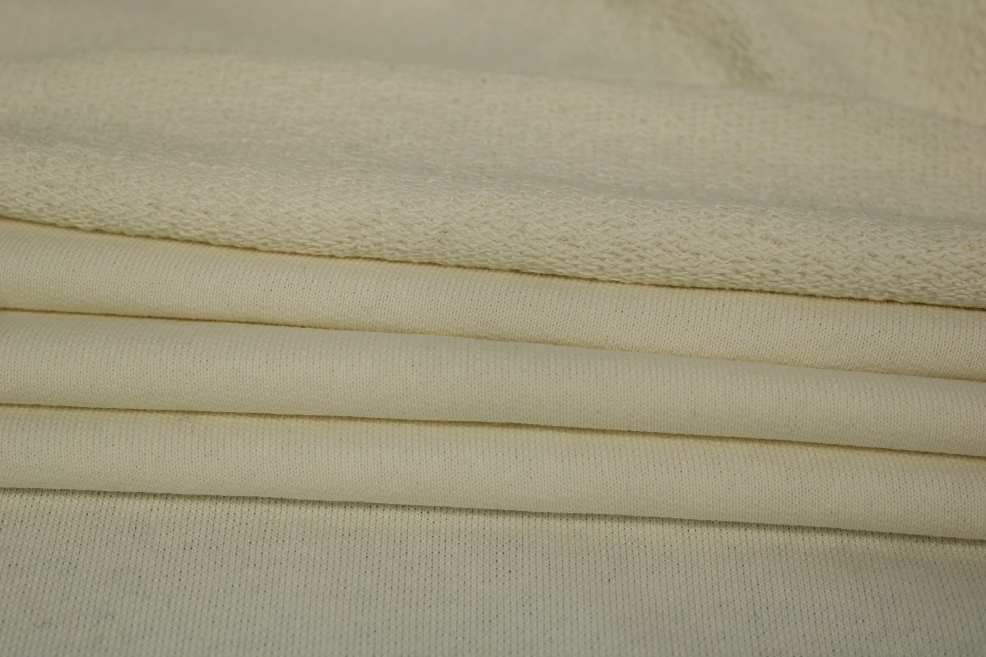 Tissu molleton japonais - blanc - photo 2/4 | So Tissus
