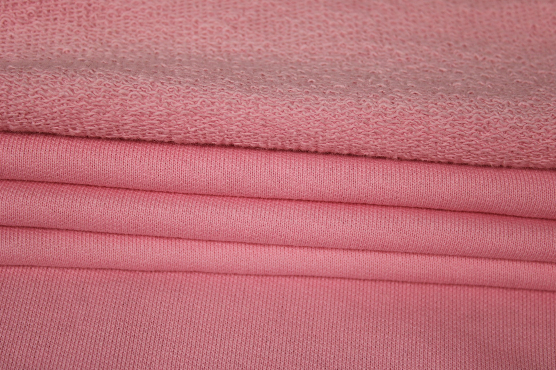 Tissu molleton japonais - rose clair - photo 2/4 | So Tissus