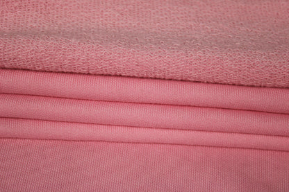 Tissu molleton japonais - rose clair - photo 2/4 | So Tissus