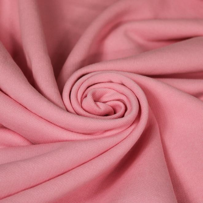 Tissu molleton japonais - rose clair - photo 1/4 | So Tissus