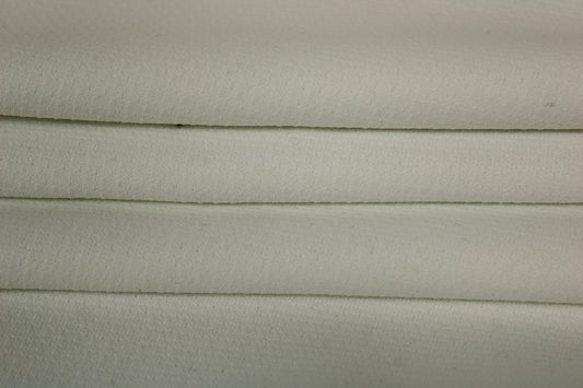 Tissu milano prestige piqué -  blanc - photo 2/4 | So Tissus