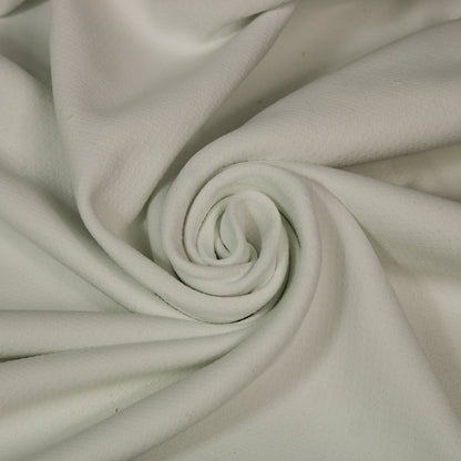 Tissu milano prestige piqué -  blanc - photo 1/4 | So Tissus