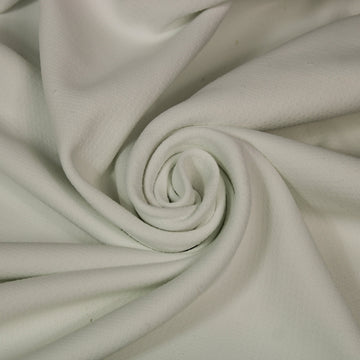 Tissu milano prestige piqué -  blanc