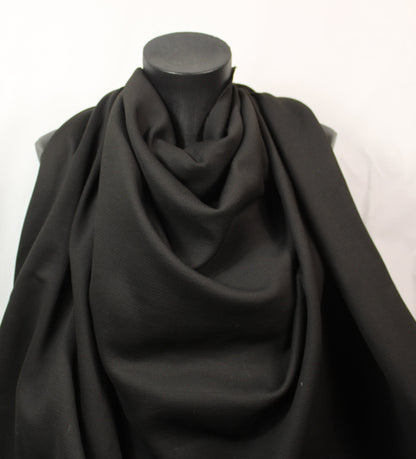 Tissu milano prestige piqué -  noir - photo 4/4 | So Tissus
