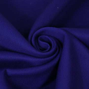 Tissu sergé de laine - indigo