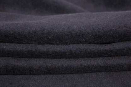 Tissu lainage duveteux - bleu marine foncé - photo 2/4 | So Tissus