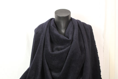Tissu lainage duveteux - bleu marine foncé - photo 4/4 | So Tissus