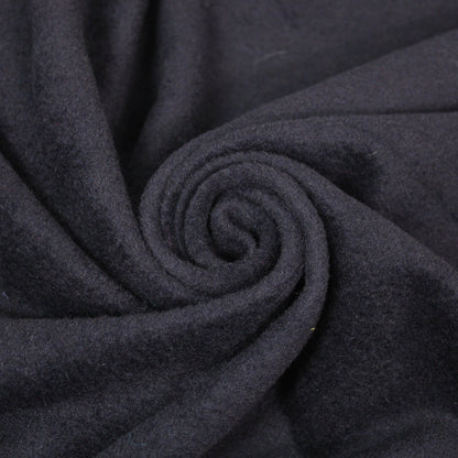 Tissu lainage duveteux - bleu marine foncé - photo 1/4 | So Tissus
