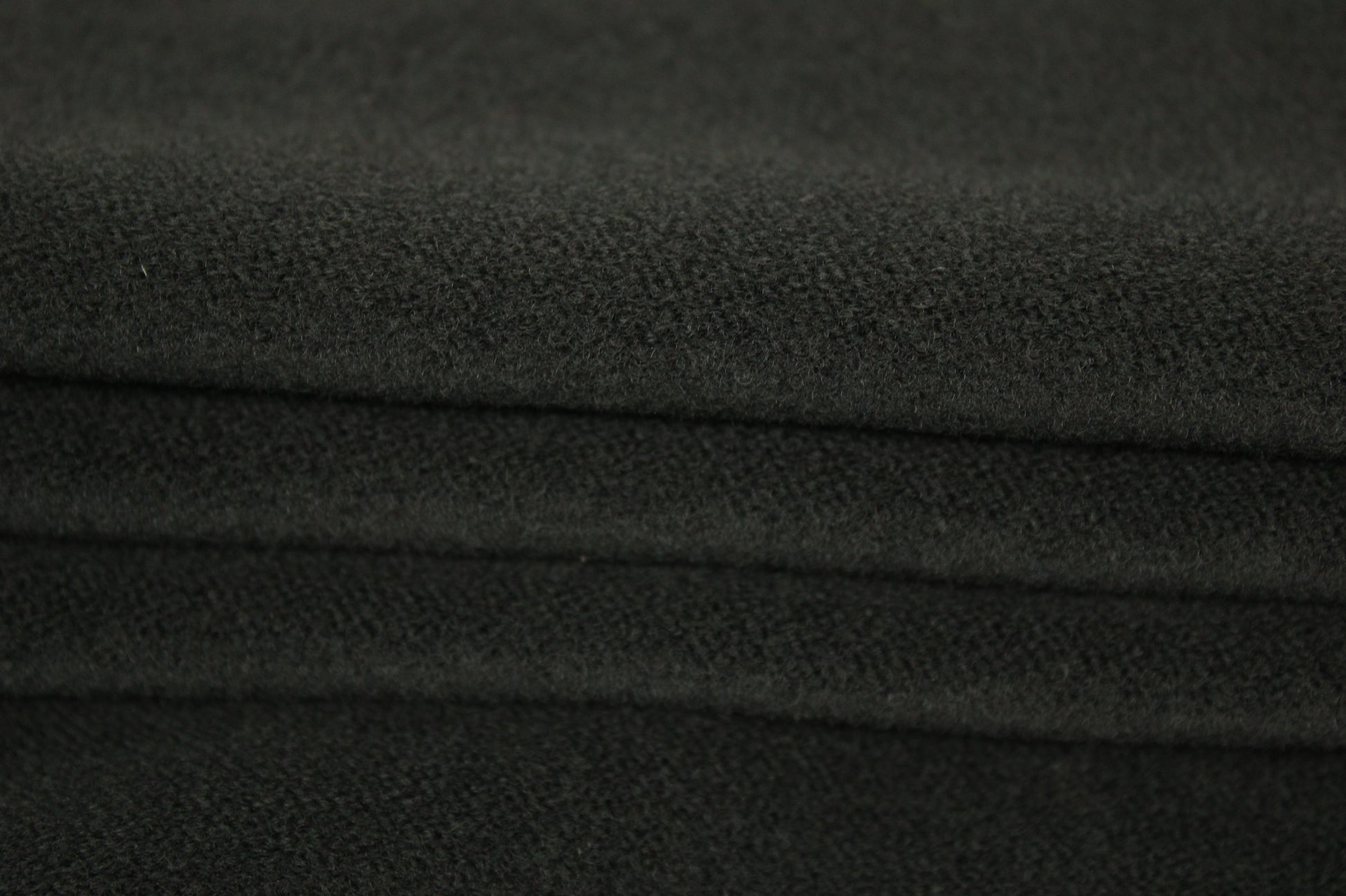 Tissu drap de laine et cachemire brossé - kaki foncé - photo 2/4 | So Tissus