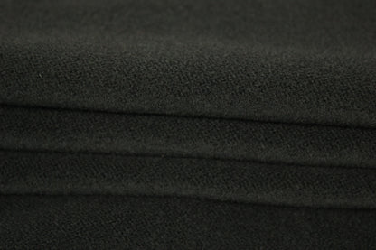 Tissu drap de laine et cachemire brossé - kaki foncé - photo 2/4 | So Tissus
