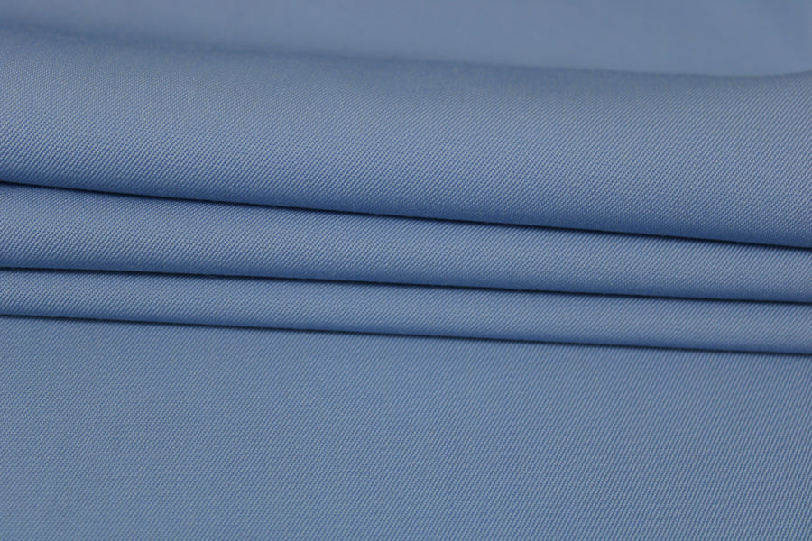 Tissu laine froide - bleu ciel