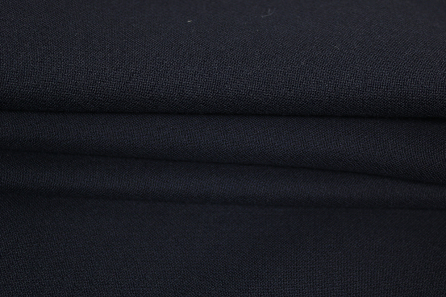 Tissu double crêpe de laine - bleu marine - photo 2/4 | So Tissus