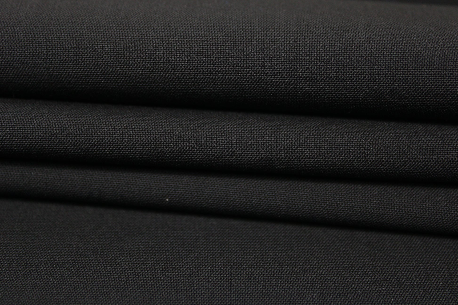 Tissu laine froide stretch - noir - photo 2/4 | So Tissus