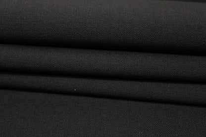 Tissu laine froide stretch - noir - photo 2/4 | So Tissus