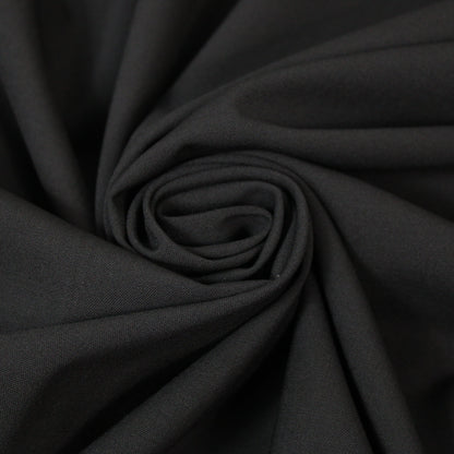 Tissu laine froide stretch - noir - photo 1/4 | So Tissus