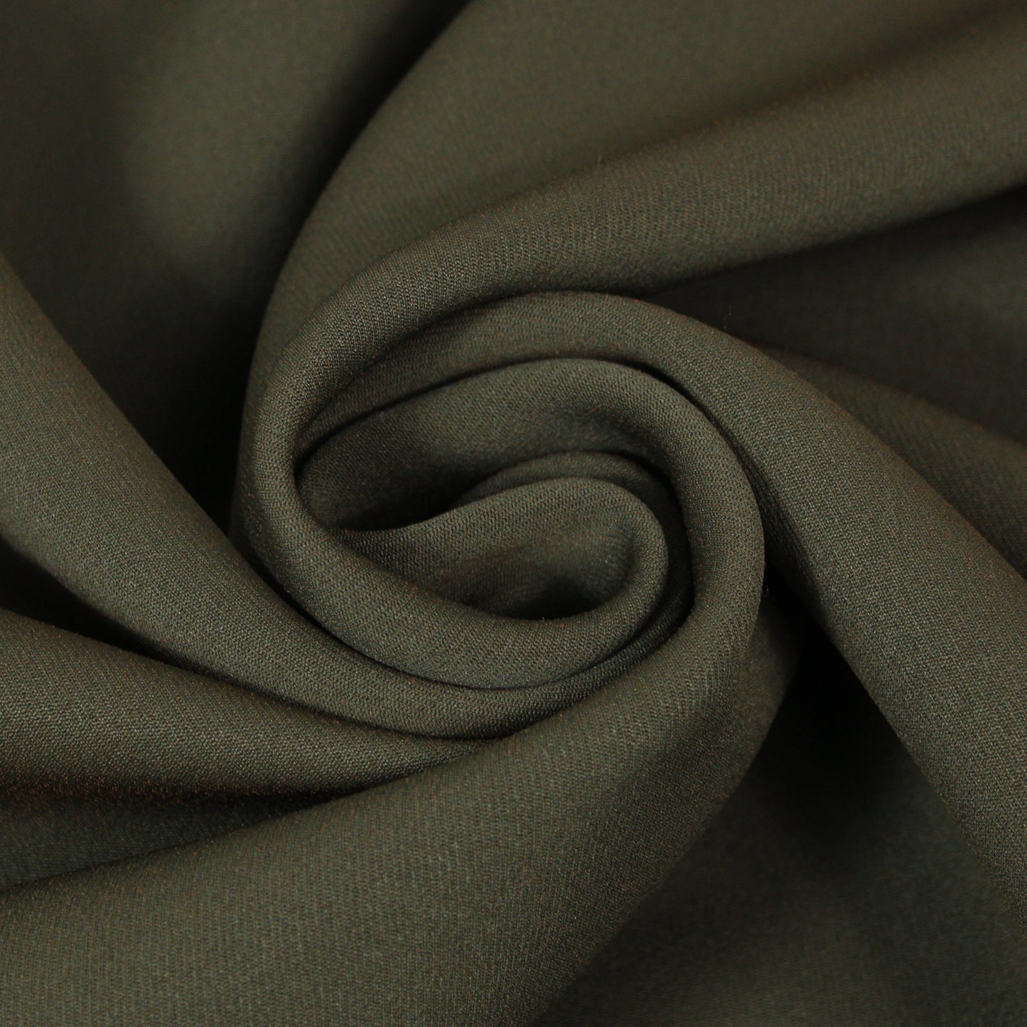 Tissu crêpe twill lourd - kaki - photo 1/4 | So Tissus