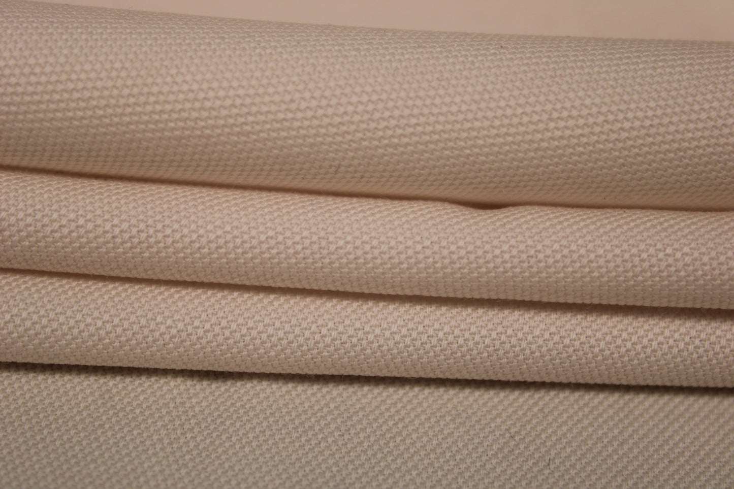 Tissu laine froide piqué - écru - photo 2/3 | So Tissus