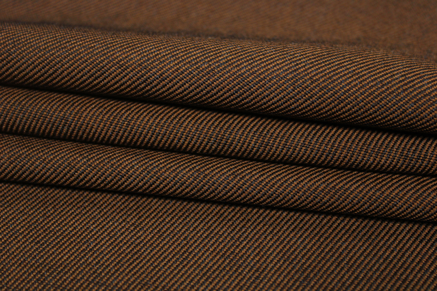 Tissu gabardine de laine sergé - ton ocre - photo 2/4 | So Tissus