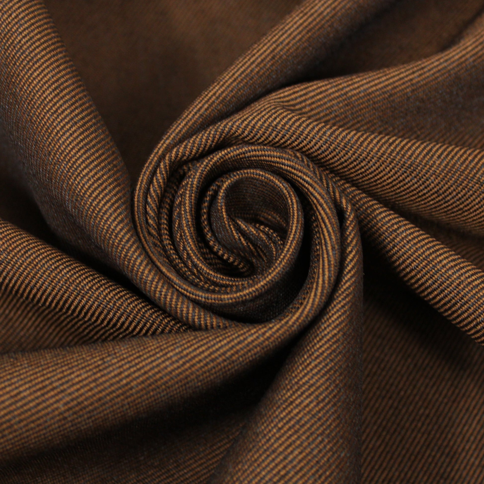 Tissu gabardine de laine sergé - ton ocre - photo 1/4 | So Tissus
