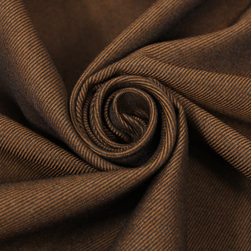 Tissu gabardine de laine sergé - ton ocre