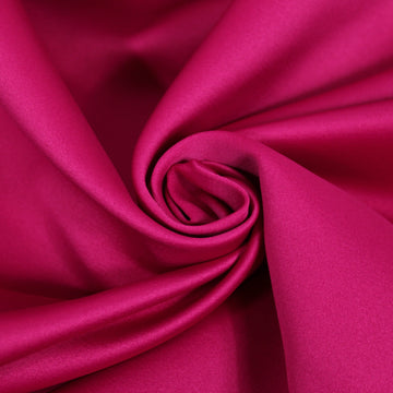 Tissu satin duchesse - fuchsia