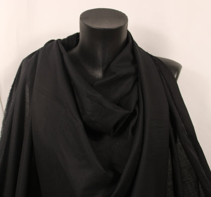Tissu batiste de coton prestige - noir - photo 4/4 | So Tissus