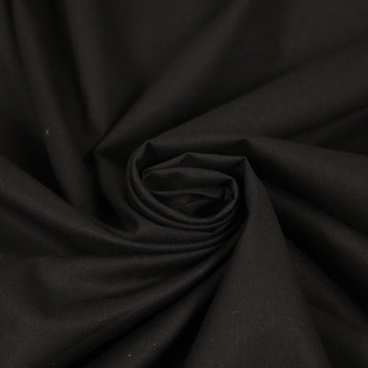 Tissu batiste de coton prestige - noir - photo 1/4 | So Tissus