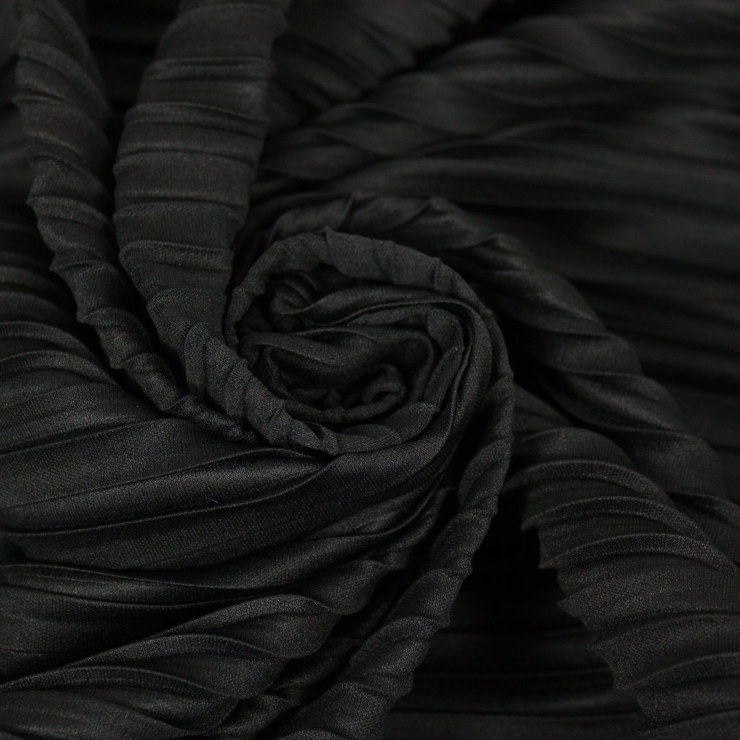 Tissu plissé - noir - photo 1/4 | So Tissus