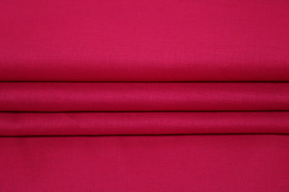 Tissu batiste de coton prestige - fuchsia - photo 2/4 | So Tissus
