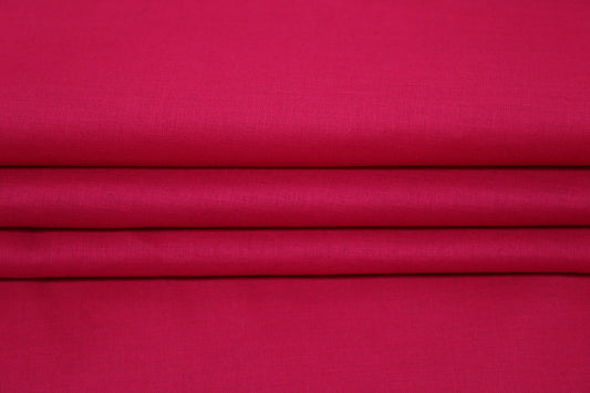 Tissu batiste de coton prestige - fuchsia - photo 2/4 | So Tissus
