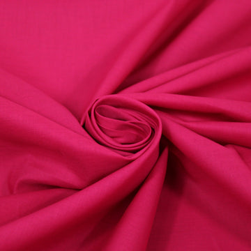 Tissu voile de coton prestige - fuchsia