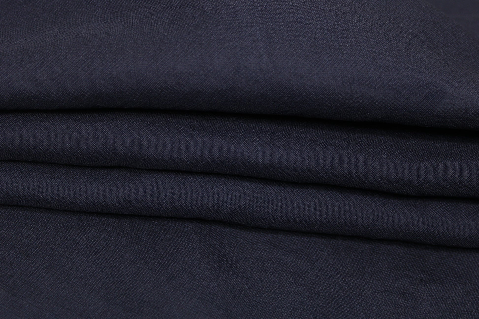 Tissu gazar de soie 100% - bleu marine - photo 2/4 | So Tissus